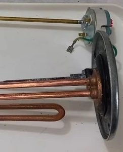 water heater cleaned up